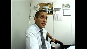 Young blond chick Sunrise Adams having hardcore sex in office