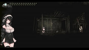 Cute girl having sex with monsters men in Sinisistar hentai game