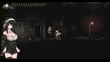 Cute girl having sex with monsters men in Sinisistar hentai game