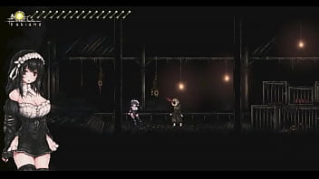 Cute girl having sex with monsters men in Sinisistar hentai game