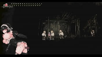 Cute girl having sex with monsters men in Sinisistar hentai game