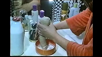 Jeeni feeling and Alban Ceray fucking in bathroom  and cumshot on a consolator