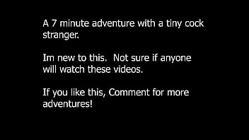 Sarah blows a stranger from Grinder