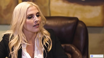 MILF boss and lazy ass assistant having lesbian sex - Christie Stevens and Evelyn Claire