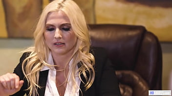 MILF boss and lazy ass assistant having lesbian sex - Christie Stevens and Evelyn Claire