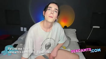 Skinny cute college big dick webcam part 1