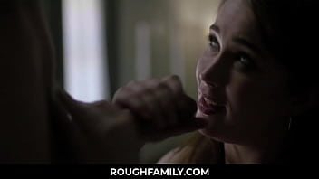 Stepbrother Busted his Stepsister in Home when Parents Left, Evelyn Claire, Chad Alva