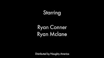 Naughty America - Big Tit blonde Ryan Conner gets fucked right by her husband'_s loafing friend