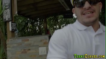 Pussy licked teen rides massive dick