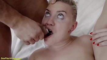 curvy milf rough DP fucked in flexi sex positions