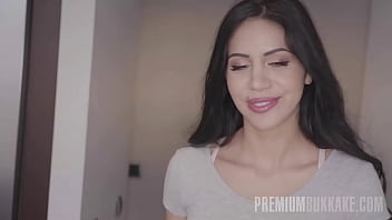 PremiumBukkake - Julia de Lucia swallows 58 huge cumshots