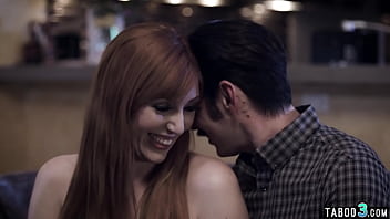 Perv couple lure teen babysitter Gabbie Carter into threesome fuck