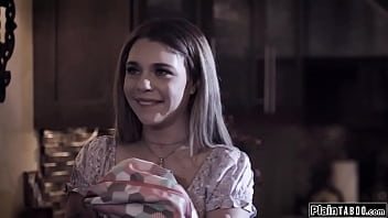 Busty babysitter licks while shes fucked