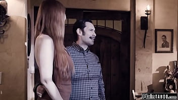 Busty babysitter licks while shes fucked