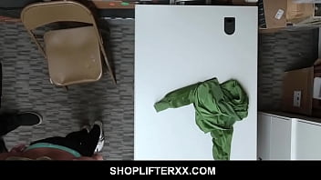 Teen With Big Tits and Glasses Fucked For Shoplifting - Dakota Rain