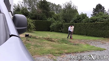 MARISKAX Tina gets fucked in front of a dirty old man