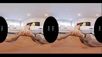 VRHUSH Busty redhead Lauren Phillips lets you creampie her ass