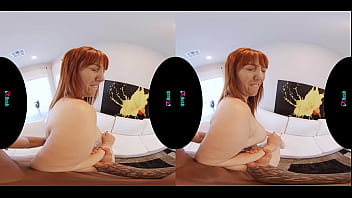 VRHUSH Busty redhead Lauren Phillips lets you creampie her ass