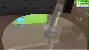 Mirror dildo ride