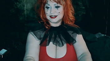 Sexy clown with big tits