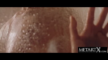 Catch this horny natural redhead masturbating naked on her bed