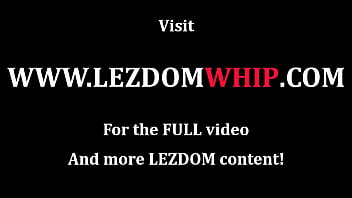 Redhead domina bdsm strapon fucking her ebony lesbian frien