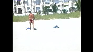 South Beach Lifeguards #1 - The lifeguard wants to save your life and give you a blowjob at the same time