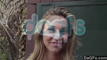 Dagfs - Hot Amateur Couple Fucking on the Porch