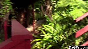 Dagfs - Hot Amateur Couple Fucking on the Porch