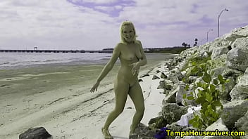 Flashing Pussy and Getting Completely Naked in Public