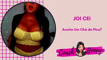 Aceita Um Ch&aacute_ Quentinho de Pica ? | JOI CEI | Punheta Guiada | #30