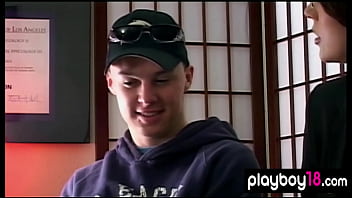 Blondies Mary Carey and Andrea Lowell learning the proper blowjob technique