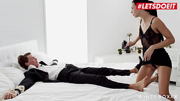 WHITE BOXXX - Jenny Doll &amp_ Ricky Rascal - TIED UP AND TEASED BY NAUGHTY BABE