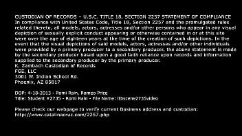 Newly single Romi Rain picked up serviced by college guy