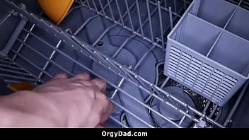 Step Daddy Helping His to Relieve Stress