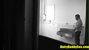 Jacking off with 2 horny cops- Hairy Sex.com