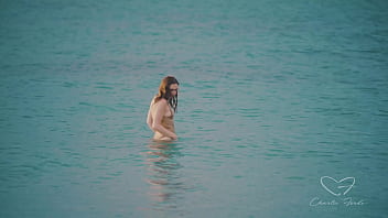 TEASER: Charlie and Olive fuck passionately by the beach. Full video on XRED