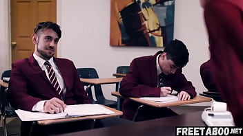 MILF Teacher Dee Williams Get Destroyed By Four Unruly Students Into Rough Gangbang - Full Movie On FreeTaboo.Net