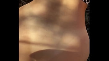 Sex near the nude beach and public facial KleoModel