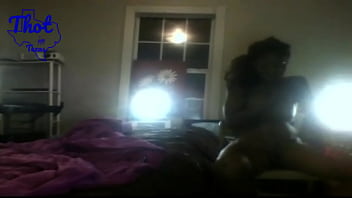 Thot in Texas - Butt Naked Ebony Slim Hot Whore African American Sexy Big Booty Woman