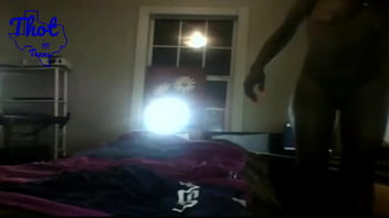 Thot in Texas - Butt Naked Ebony Slim Hot Whore African American Sexy Big Booty Woman