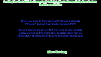 $CLOV - Become Doctor Tampa &amp_ Give Breast &amp_ Gyno Exam To Large Tit Dominican Phoenix Rose As Part Of Her University Physical @ Doctor-Tampa.com