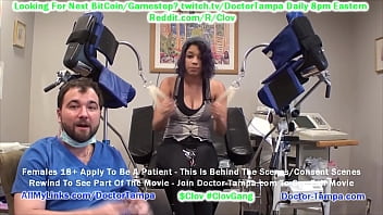 $CLOV - Become Doctor Tampa &amp_ Give Breast &amp_ Gyno Exam To Large Tit Dominican Phoenix Rose As Part Of Her University Physical @ Doctor-Tampa.com