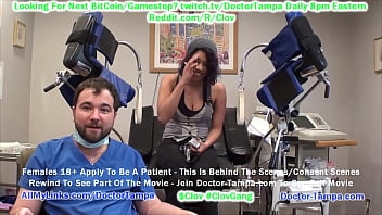 $CLOV - Become Doctor Tampa &amp_ Give Breast &amp_ Gyno Exam To Large Tit Dominican Phoenix Rose As Part Of Her University Physical @ Doctor-Tampa.com