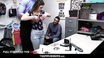 Voyeur Boyfriend Watch How His GF get Fucked by Perv Guard - Teenrobbers.com