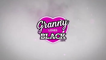 GRANNYLOVESBLACK - Thick Black Dick Vs. Granny