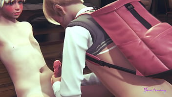 Yaoi Femboy 3D - Kitten (Catboy) and having sex - Sissy Trap Manga Anime Japanese Gay Porn