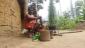 SHE CAUGHT ME FUCKING MY STEP BROTHER IN MY step GRANDMOTHER'_S HOUSE AND SHE JOINED US, MY SIN SOMEWHERE IN AFRICA scene2