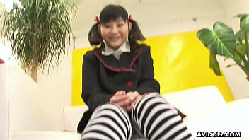 Japanese teen, Anri Kawai got gently shaved, uncensored