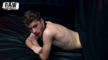 RAW FUCK BOYS - Hairy stud hammers willing twink raw through curtain
